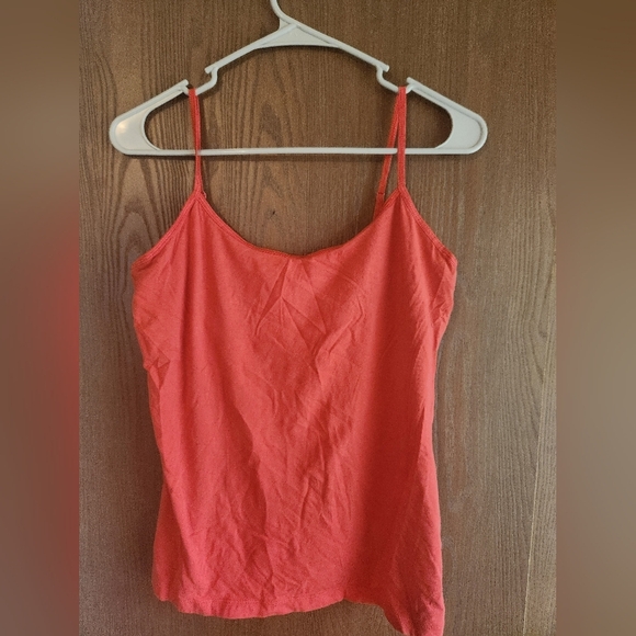 Old Navy Tops - Old Navy Orange Fitted Sleeveless Camisole